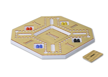 Load image into Gallery viewer, JACKAROO™️ 4 Player Gold Edition White