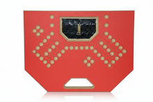 Load image into Gallery viewer, JACKAROO™️ Fold 4/6 Player Bright Red Leather
