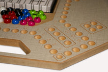 Load image into Gallery viewer, JACKAROO™️ Fold 4/6 Player Natural Linen Weave
