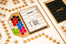 Load image into Gallery viewer, JACKAROO™️ Fold 4/6 Player White Leather
