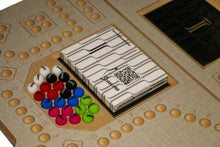 Load image into Gallery viewer, JACKAROO™️ Fold 4/6 Player Natural Linen Weave
