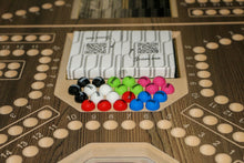 Load image into Gallery viewer, JACKAROO™️ Fold 4/6 Player Dark Walnut Brown
